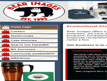 Tablet Screenshot of bearimages.net